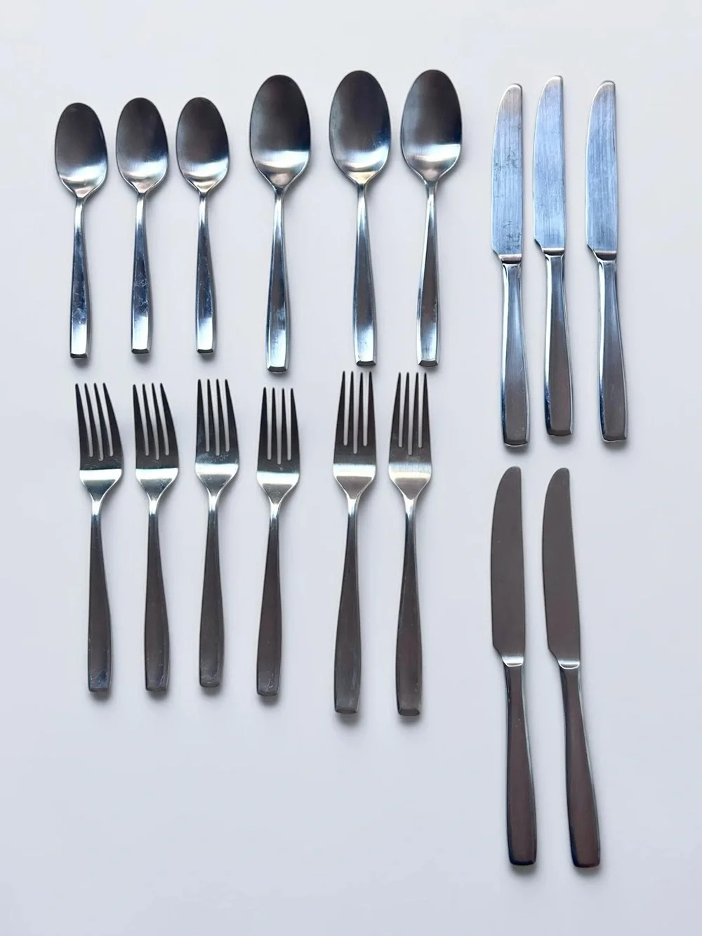 Hampton Forge Signature 18/10 Stainless Steel Flatware 17 Piece Set